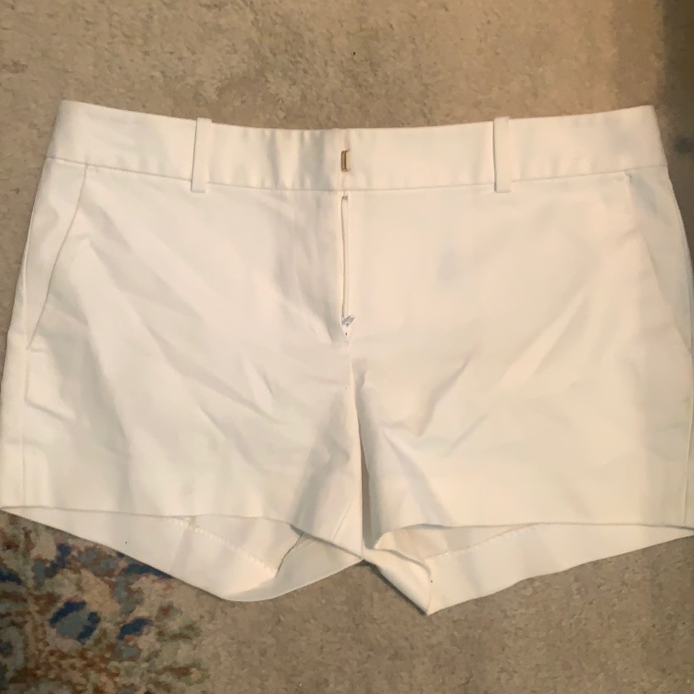 White Michael kors shorts size 4